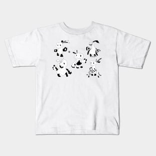 Abstract Monsters Kids T-Shirt